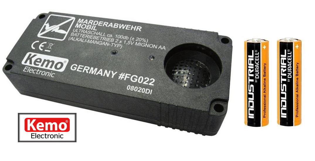Odpuzovač kun a hlodavců - FG022 - včetně baterií.