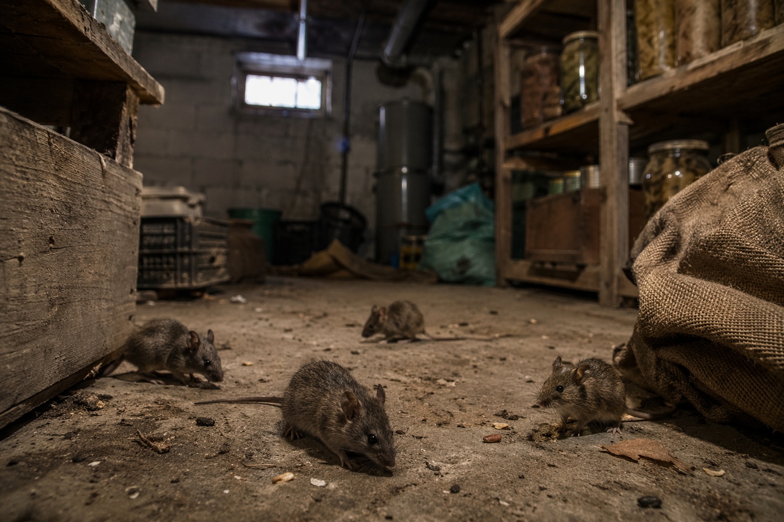 🧱 Myši ve sklepě – jak se jich zbavit?