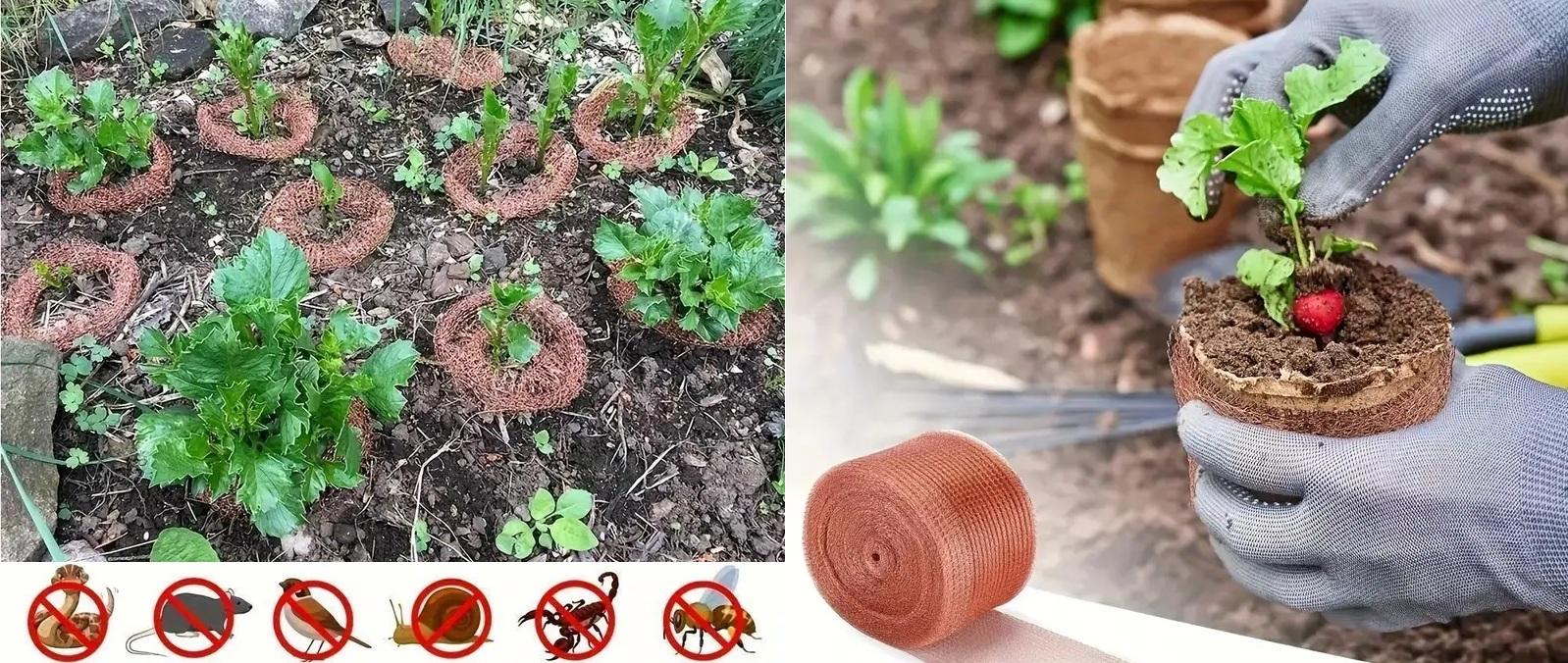 Měděné dvouvrstvé pletivo 12,7 cm x 100 cm